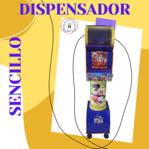 Dispensador sencillo cuadrado